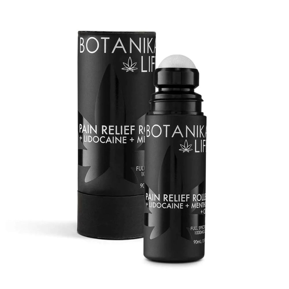 PAIN RELIEF ROLLER WITH CBD, LIDOCAINE & MENTHOL